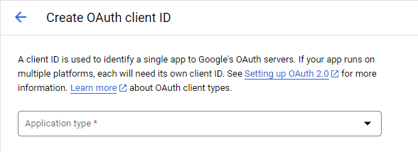 Google Credentials